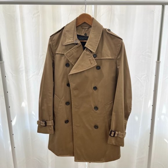 Banana Republic Camel Trench Coat With Removable Quilted Lining - Picture 1 of 7